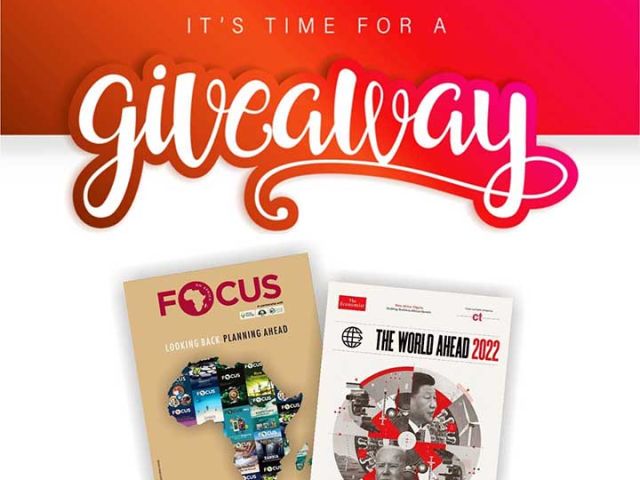 Giveaway our edition of The World Ahead 2022 & Focus - CT-22-03-22
