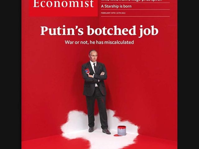 The Economist - Putin's botched job - Feb 18, 2022