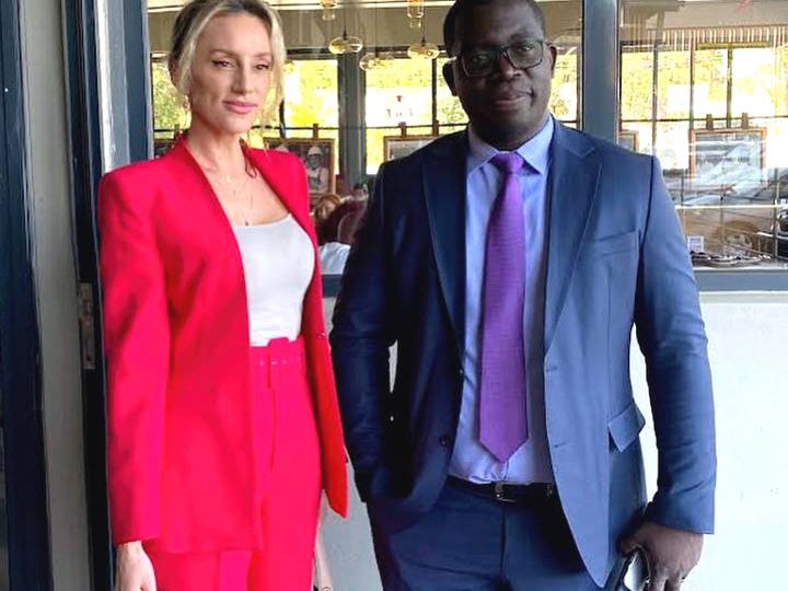 CT Diana Rus and Hon Chipoka Mulenga, Lusaka, 24 may 2022