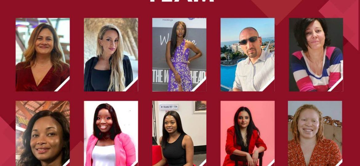 CT productions team behind the release event of The World Ahead 2023