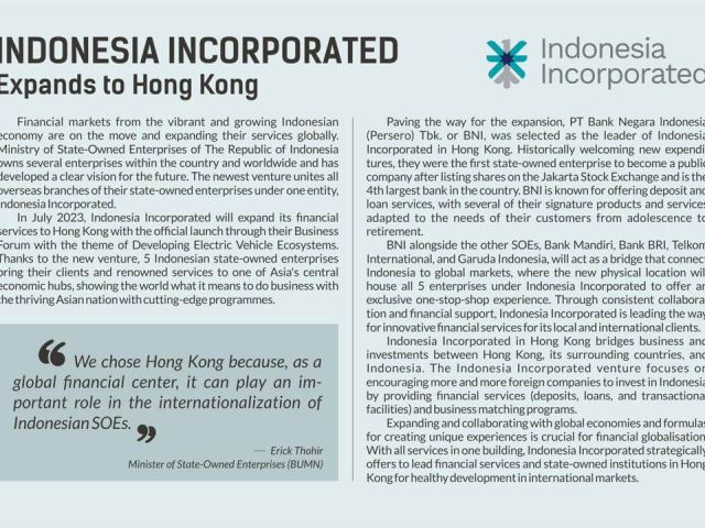 The Economist’s Indonesia 2023 - Indonesia Incorporated