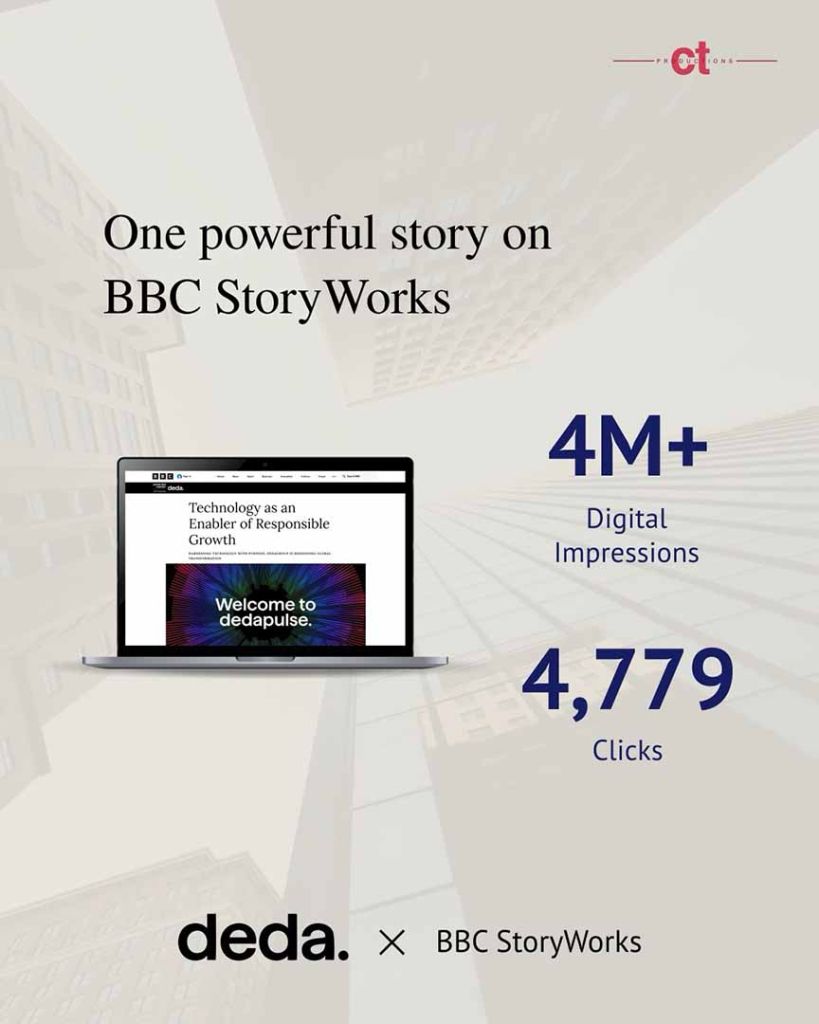 On powerfull story on BBC StoryWorks - Deda Group