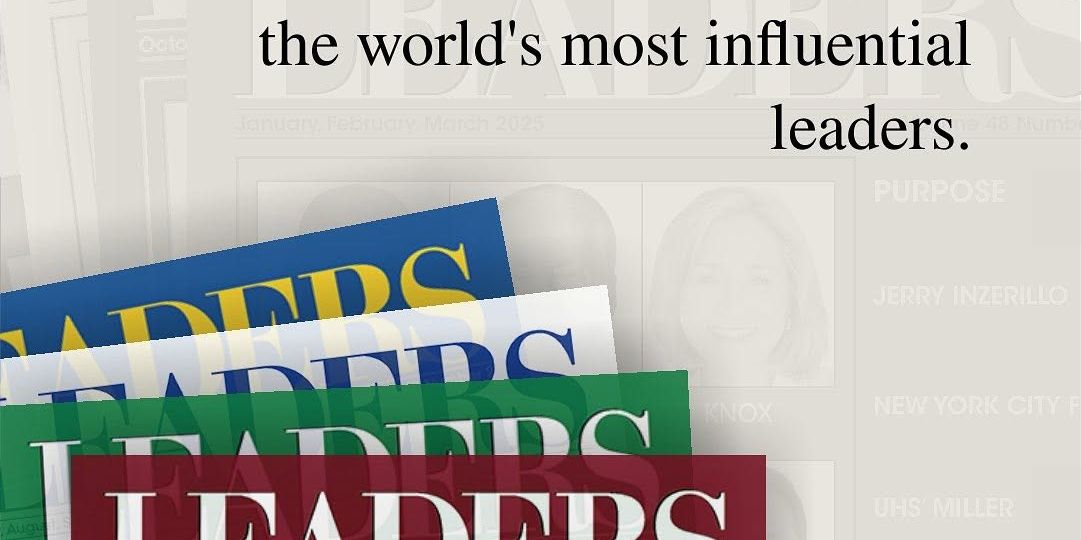 LEADERS, Five decades of reaching the world's most influential leaders - CT Productions