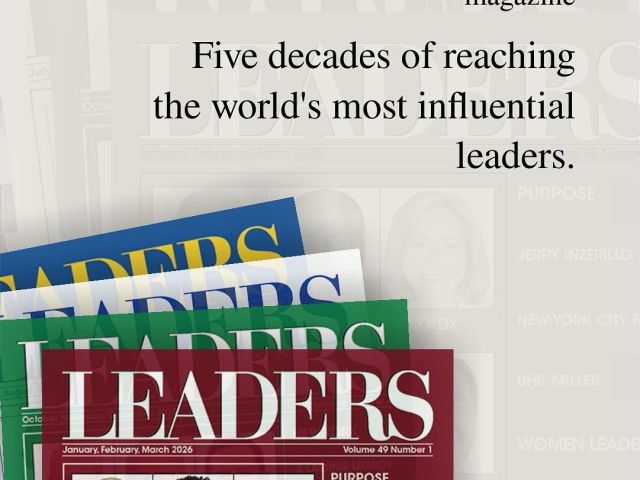 LEADERS, Five decades of reaching the world's most influential leaders - CT Productions