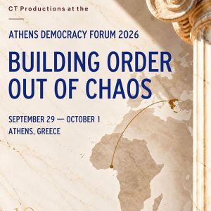 CT Productions at the Athens Democracy Forum 2026